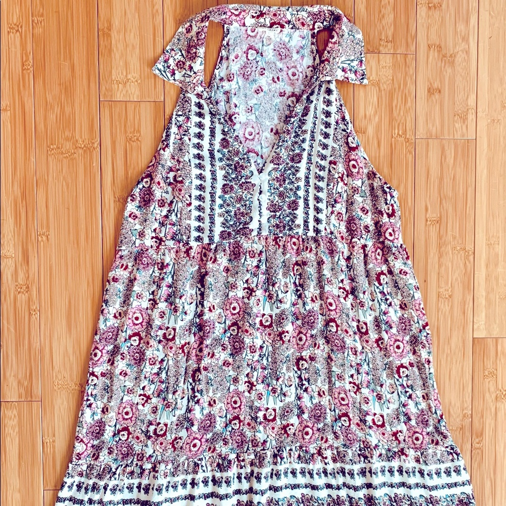 EN CRÈME Racer-Back Sleeveless Tunic L